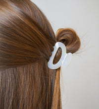 Haarklammer S Oval Marble