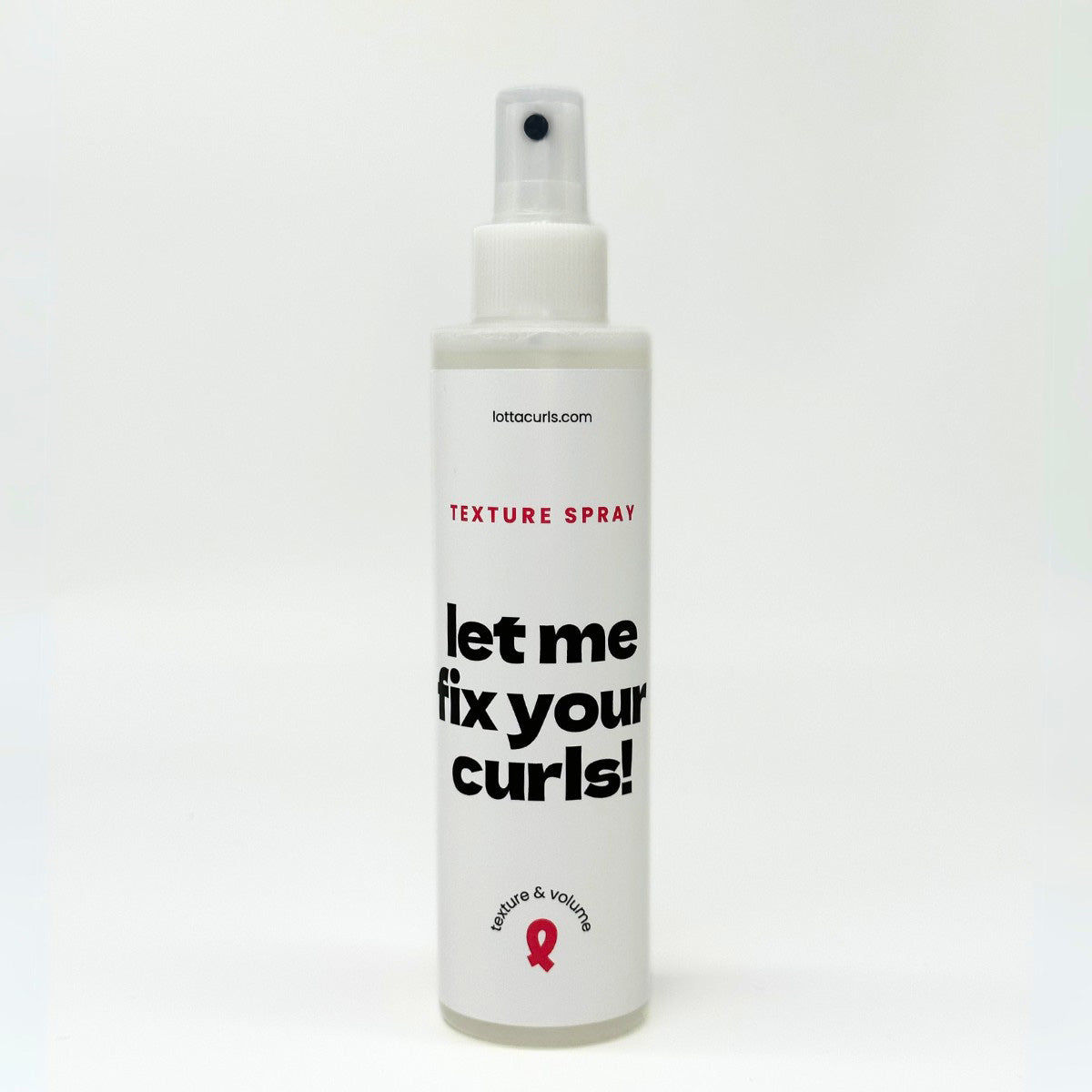 Texture spray for long-lasting curls